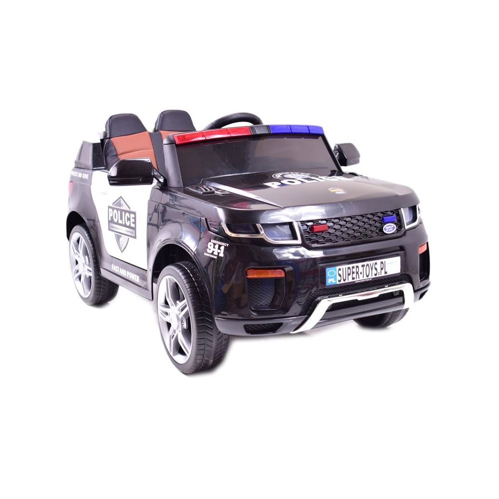 NAUJAUSIAS AKUMULIATORINIS POLICIJOS AUTOMOBILIS „PACIFICATOR“ – ŠVIESOS SIGNALAI, GARSO EFEKTAI, NUOTOLINIO VALDYMO PULTAS/BBH0