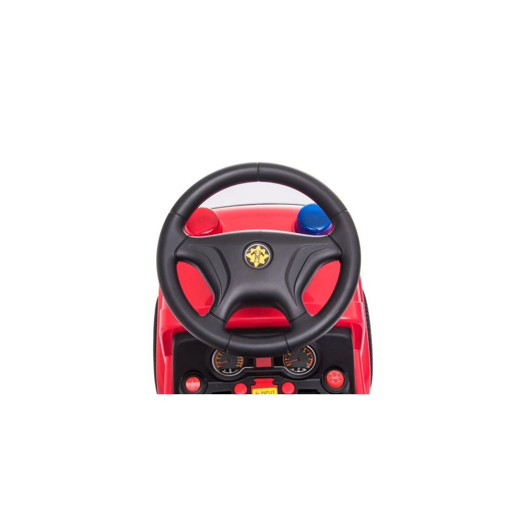 JEŹDZIK NA AKUMULATOR STRAŻ POŻARNA Z ARMATKĄ I BAŃKAMI/GTS-6688-A