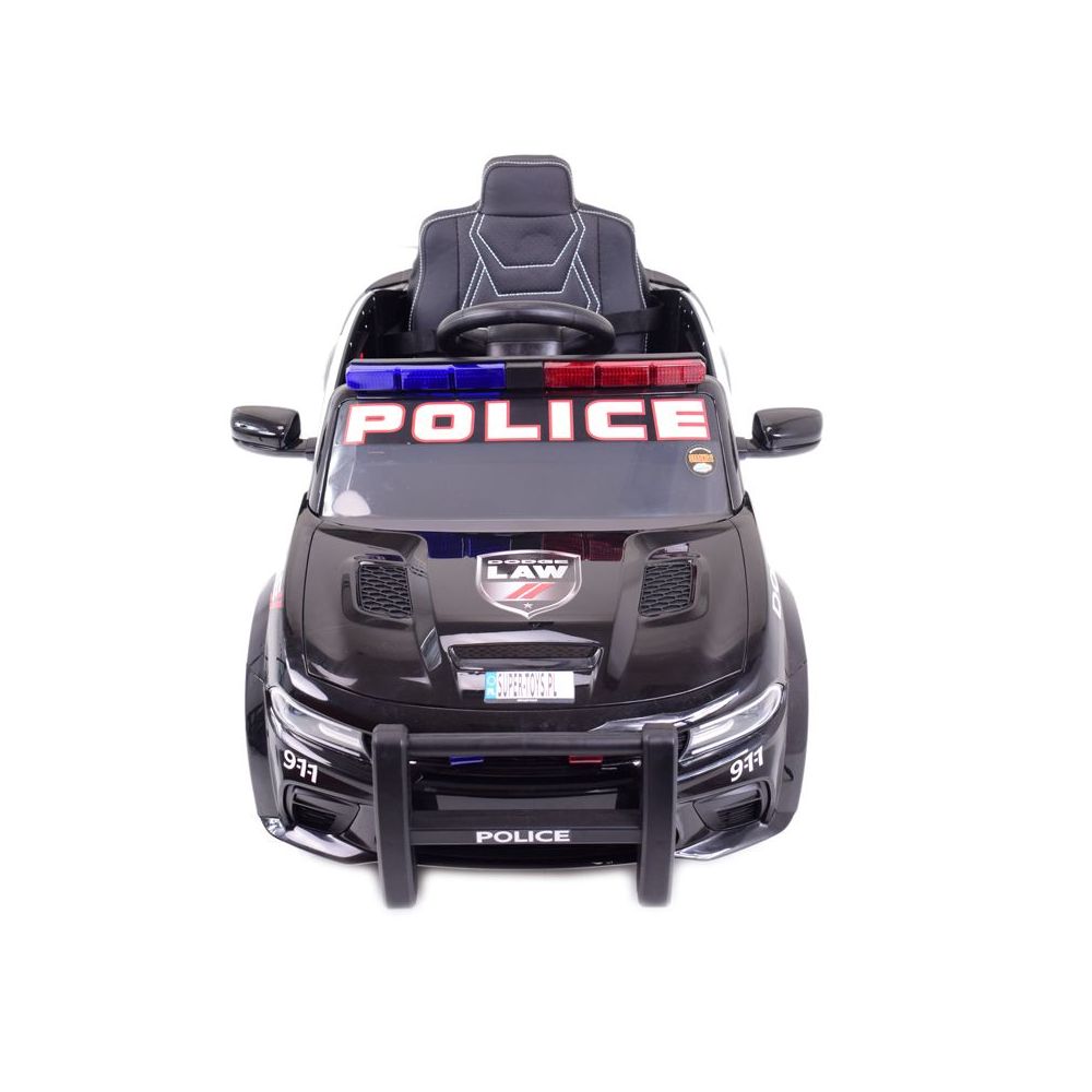 AKUMULIATORINIS AUTOMOBILIS „DODGE CHARGER“ POLICIJA, ŠVIESOS SIGNALAI, GARSO EFEKTAI, NUOTOLINIO VALDYMO PULTAS/ZB-911