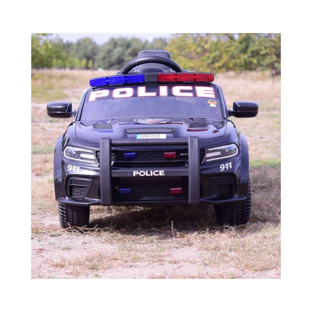 AKUMULIATORINIS AUTOMOBILIS „DODGE CHARGER“ POLICIJA, ŠVIESOS SIGNALAI, GARSO EFEKTAI, NUOTOLINIO VALDYMO PULTAS/ZB-911