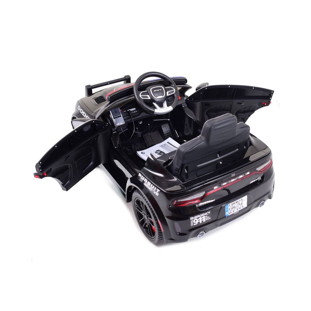 AKUMULIATORINIS AUTOMOBILIS „DODGE CHARGER“ POLICIJA, ŠVIESOS SIGNALAI, GARSO EFEKTAI, NUOTOLINIO VALDYMO PULTAS/ZB-911