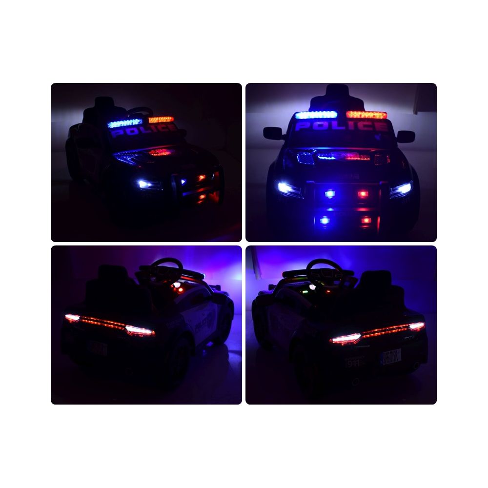 AUTO NA AKUMULATOR DODGE CHARGER POLICJA, KOGUTY, DŹWIĘKI, PILOT/ZB-911