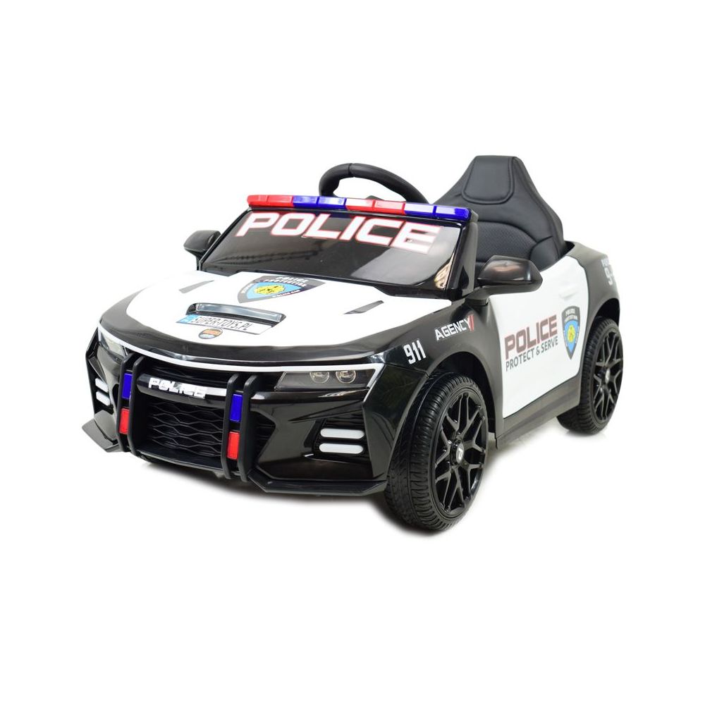 „PROTECT“ POLICIJOS AUTOMOBILIS SU AKUMULIATORIUMI, GARSINĖ, ŠVIESOS SIGNALAI, JAKOSĆ/XMX-629