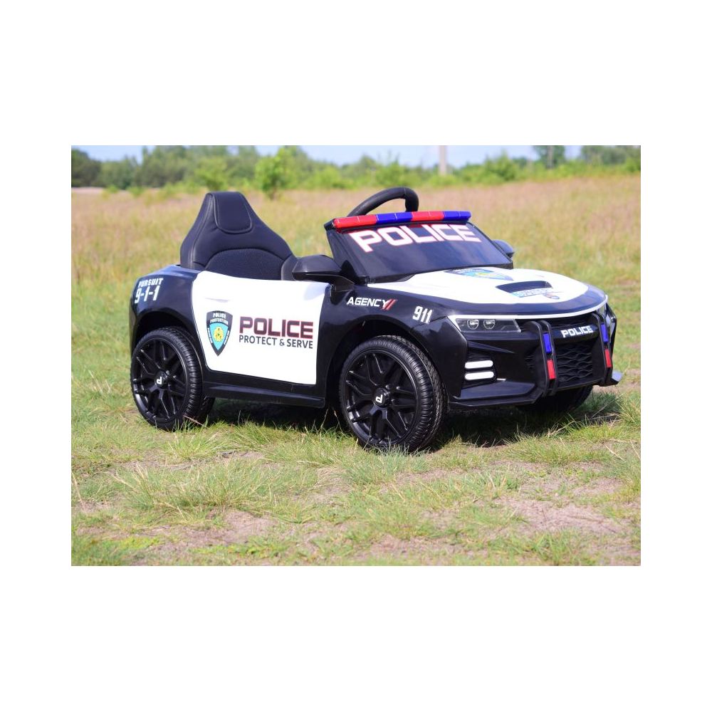 „PROTECT“ POLICIJOS AUTOMOBILIS SU AKUMULIATORIUMI, GARSINĖ, ŠVIESOS SIGNALAI, JAKOSĆ/XMX-629