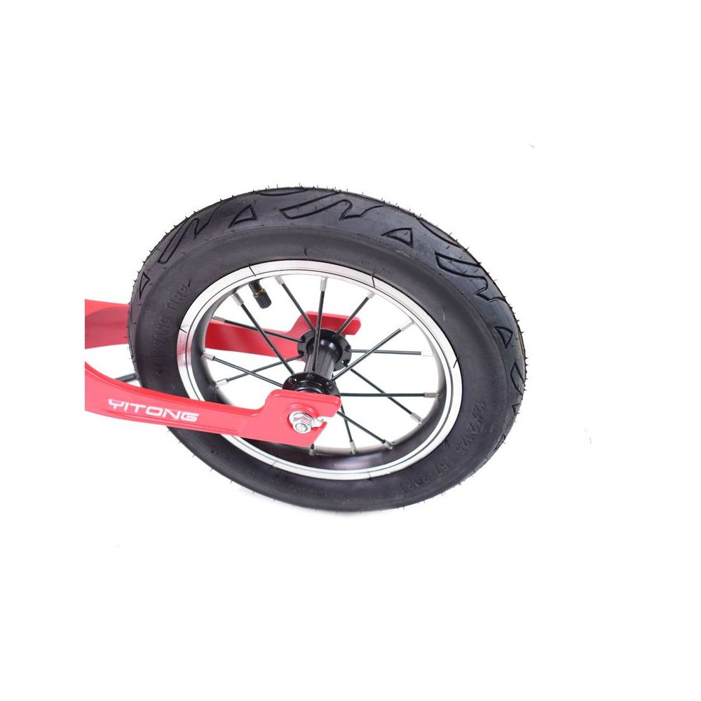 12" BEVEL BIKE, ALIUMININIS RĖMAS, ALIUMININIAI RATLANKIAI, ATRAMINĖ PĖDA, SUSTIPRINTAS RĖMAS, Aukščiausios kokybės/KD-06