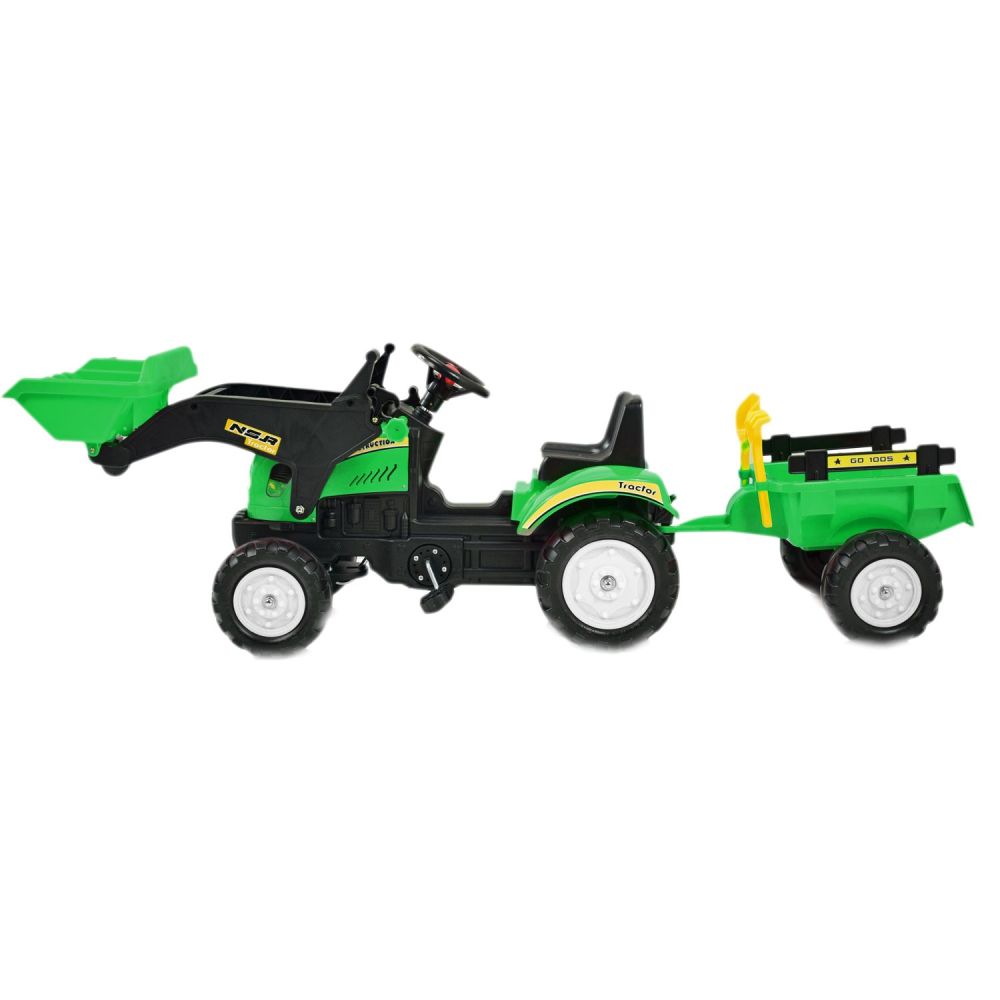PEDALINIS TRAKTORIUS SU PRIKABĄ IR KASĖLE/TR3005