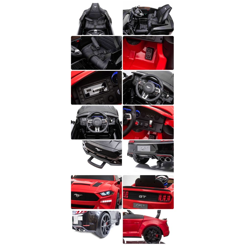 LICENCJONOWANY FORD MUSTANG Z FUNKCJĄ DRIFTU 24V - NOWOŚĆ/SX2038