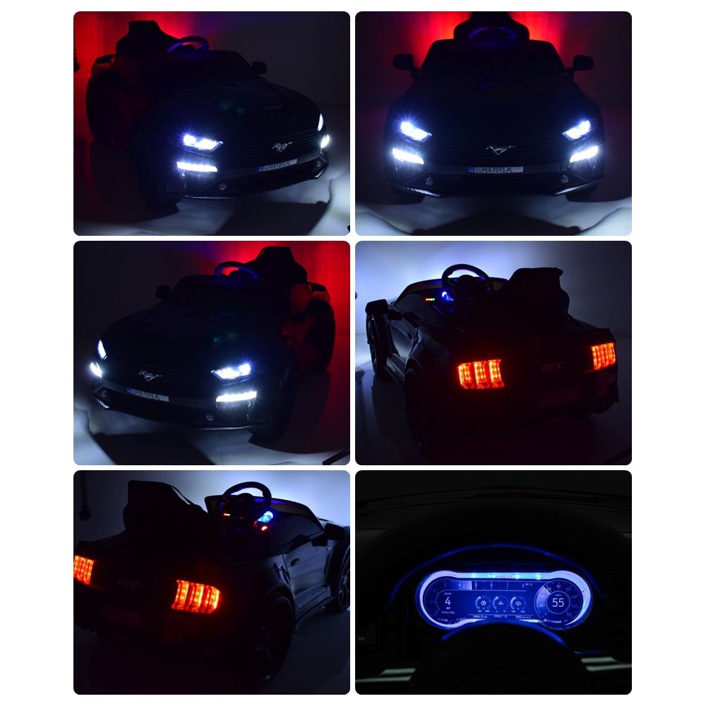 Elektromobilis FORD MUSTANG SU DRIFTO FUNKCIJA, 24 V – NAUJOVĖ/SX2038