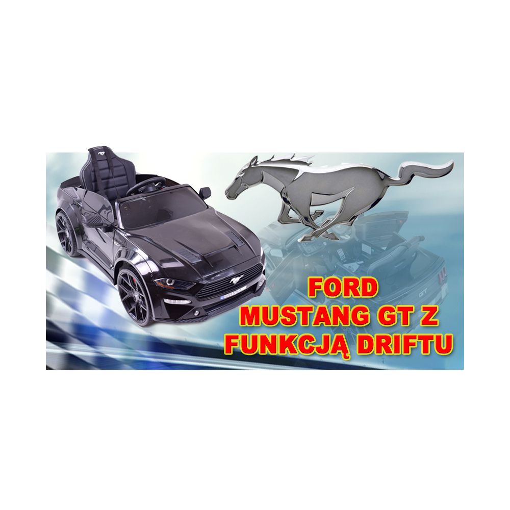 Elektromobilis FORD MUSTANG SU DRIFTO FUNKCIJA, 24 V – NAUJOVĖ/SX2038