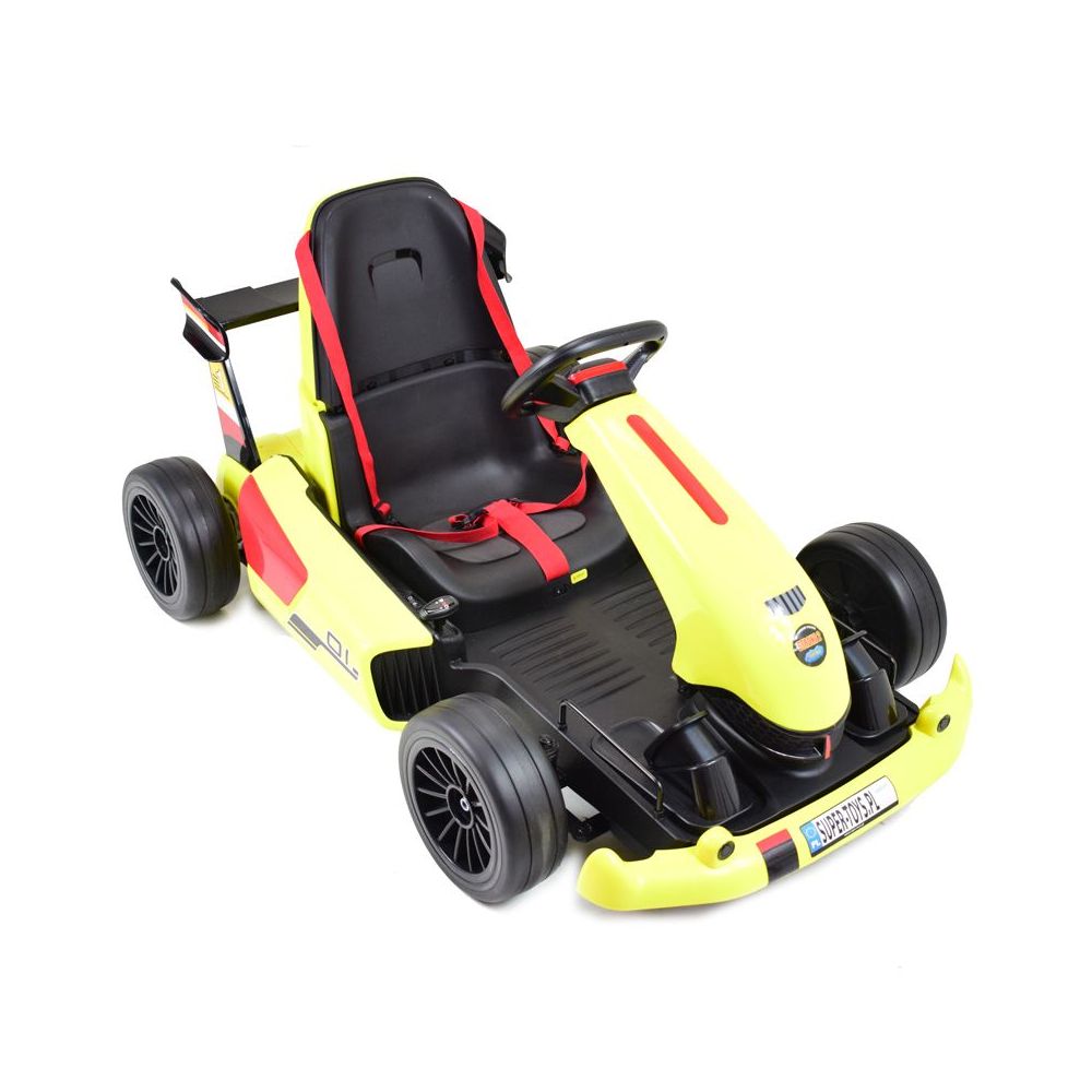 GREITAS 12 V AKUMULIATORIU VAROMAS GOKARTAS, AVARIJŲ IŠVENGIMO JUTIKLIS / XMX-619