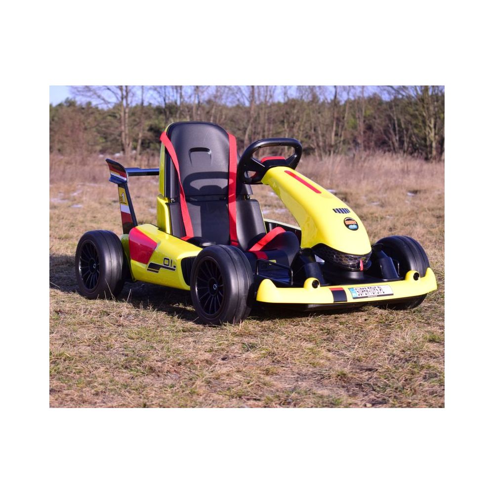 SZYBKI GOKART NA AKUMULATOR 12 V, CZUJNIK ANTYKOLIZYJNY/XMX-619