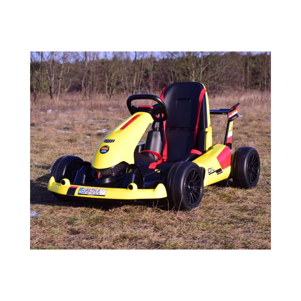SZYBKI GOKART NA AKUMULATOR 12 V, CZUJNIK ANTYKOLIZYJNY/XMX-619