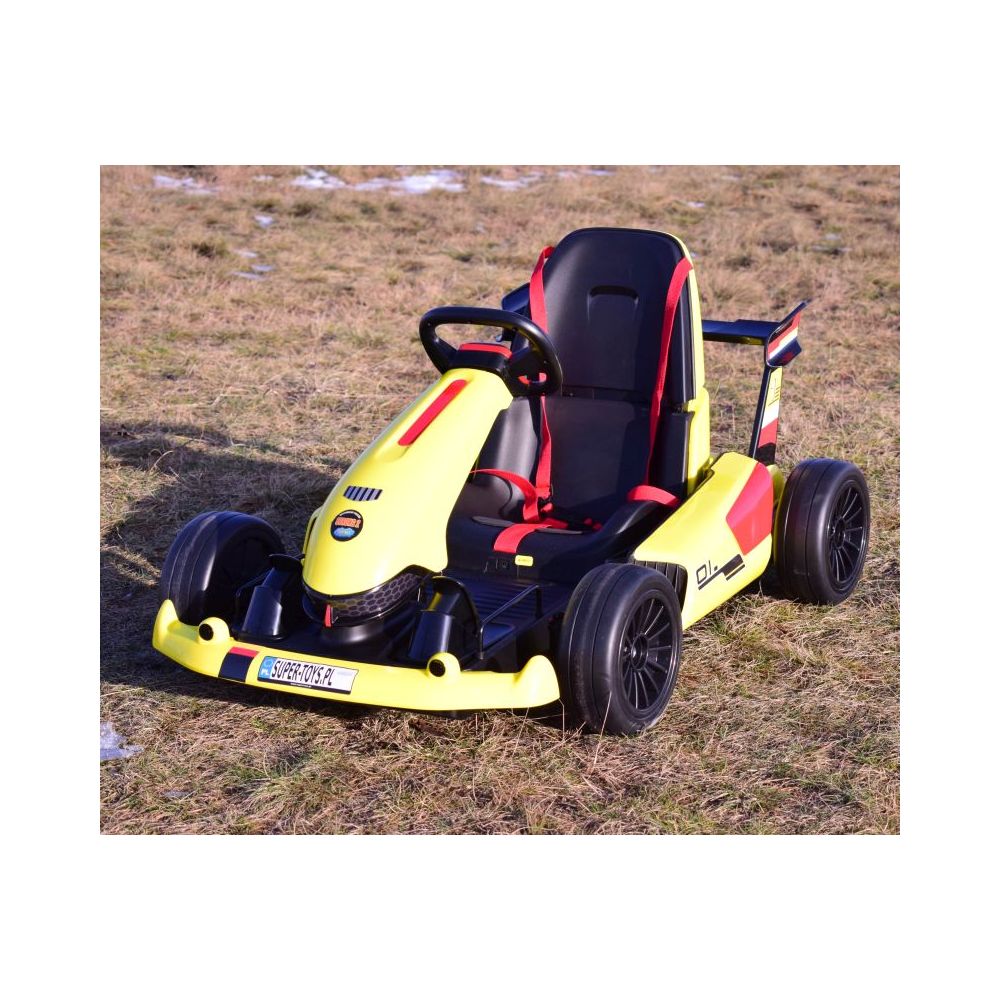 SZYBKI GOKART NA AKUMULATOR 12 V, CZUJNIK ANTYKOLIZYJNY/XMX-619