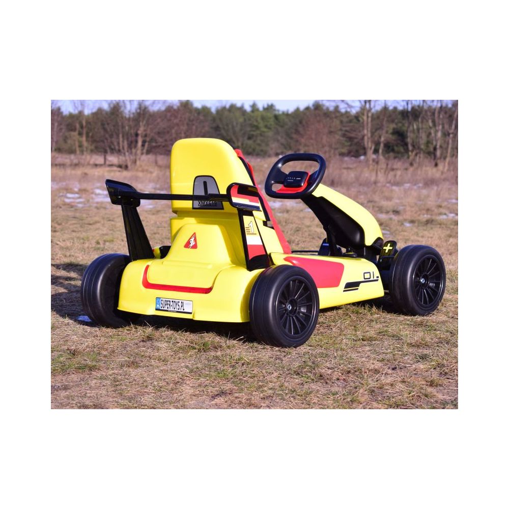 SZYBKI GOKART NA AKUMULATOR 12 V, CZUJNIK ANTYKOLIZYJNY/XMX-619