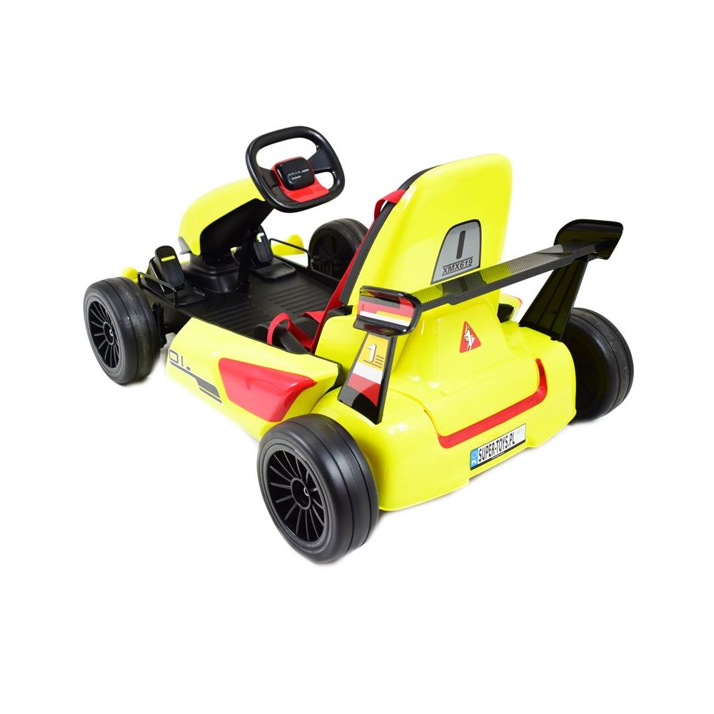 SZYBKI GOKART NA AKUMULATOR 12 V, CZUJNIK ANTYKOLIZYJNY/XMX-619