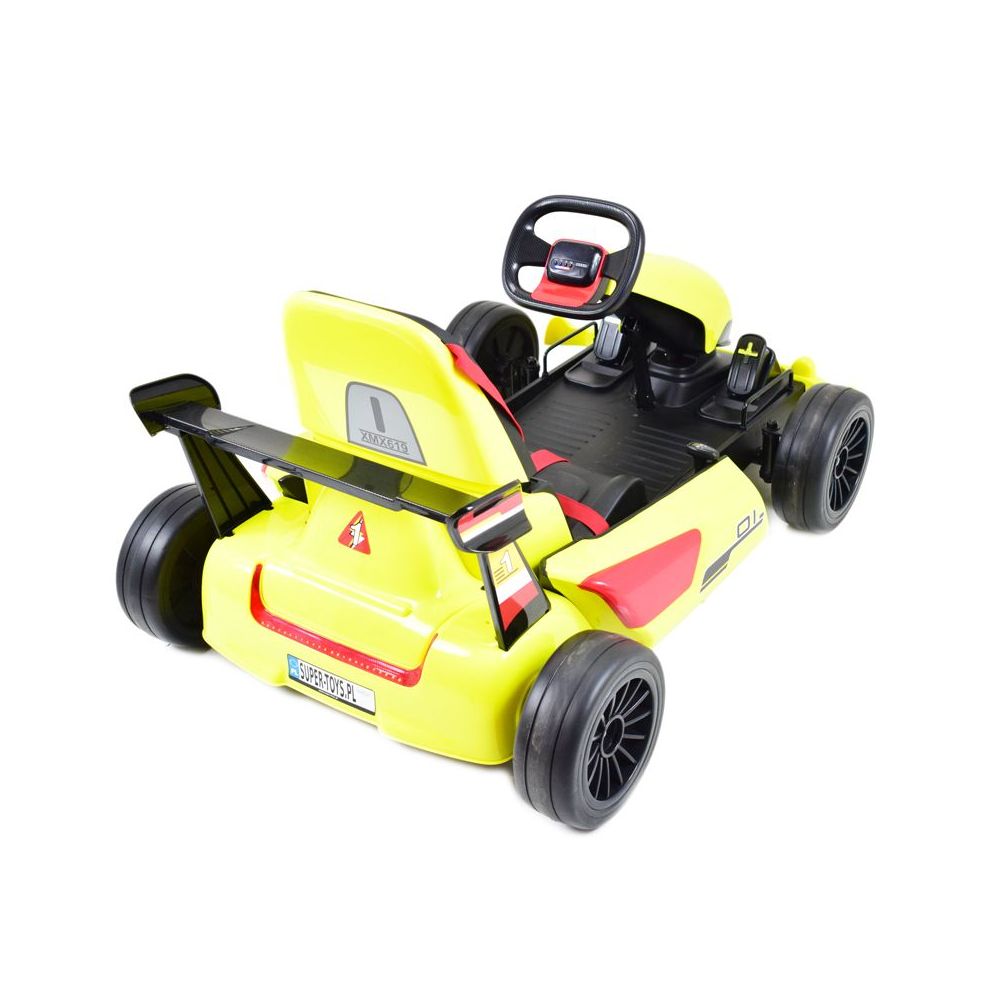 SZYBKI GOKART NA AKUMULATOR 12 V, CZUJNIK ANTYKOLIZYJNY/XMX-619