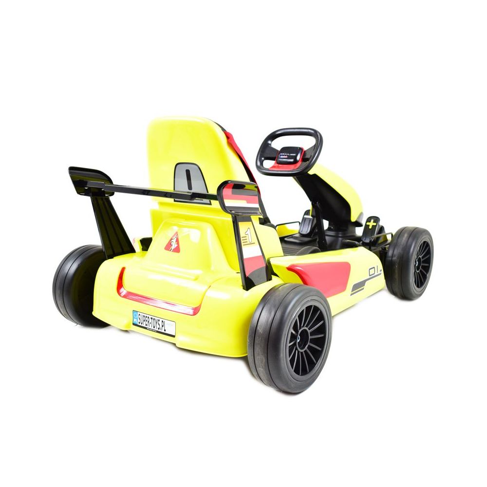 SZYBKI GOKART NA AKUMULATOR 12 V, CZUJNIK ANTYKOLIZYJNY/XMX-619