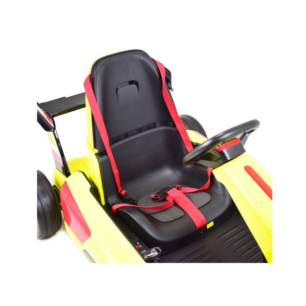 GREITAS 12 V AKUMULIATORIU VAROMAS GOKARTAS, AVARIJŲ IŠVENGIMO JUTIKLIS / XMX-619