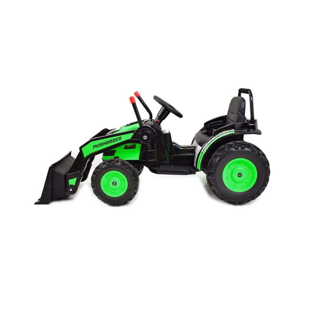 MEGA TRAKTOR Z ŁYŻKĄ - ŁADOWARKĄ. MIĘKKIE SIEDZENIE, PILOT, RADIO FM/HL389