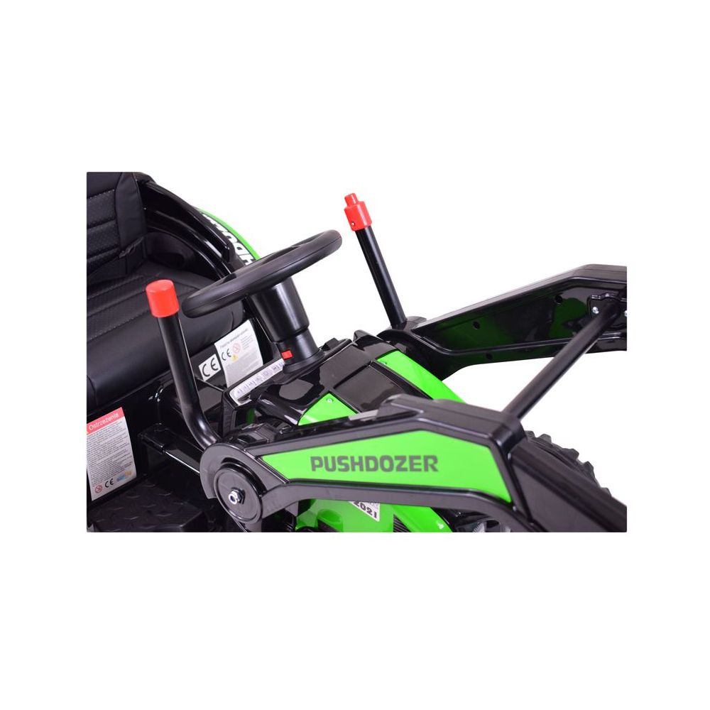 MEGA TRAKTOR Z ŁYŻKĄ - ŁADOWARKĄ. MIĘKKIE SIEDZENIE, PILOT, RADIO FM/HL389