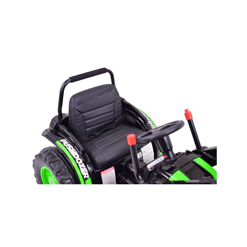 MEGA TRAKTOR Z ŁYŻKĄ - ŁADOWARKĄ. MIĘKKIE SIEDZENIE, PILOT, RADIO FM/HL389