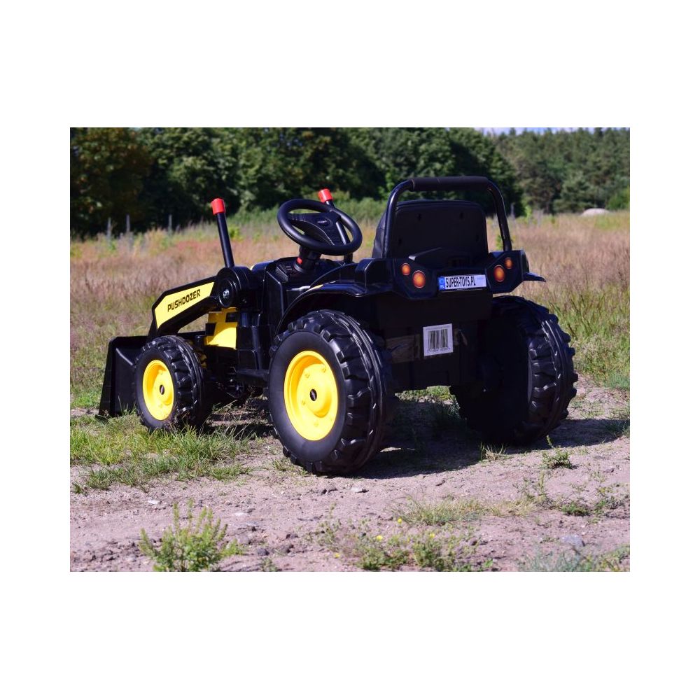 MEGA TRAKTOR Z ŁYŻKĄ - ŁADOWARKĄ. MIĘKKIE SIEDZENIE, PILOT, RADIO FM/HL389