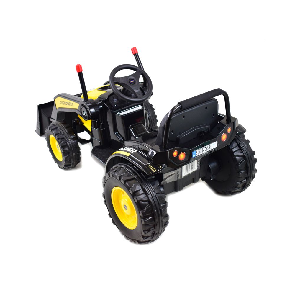 MEGA TRAKTOR Z ŁYŻKĄ - ŁADOWARKĄ. MIĘKKIE SIEDZENIE, PILOT, RADIO FM/HL389