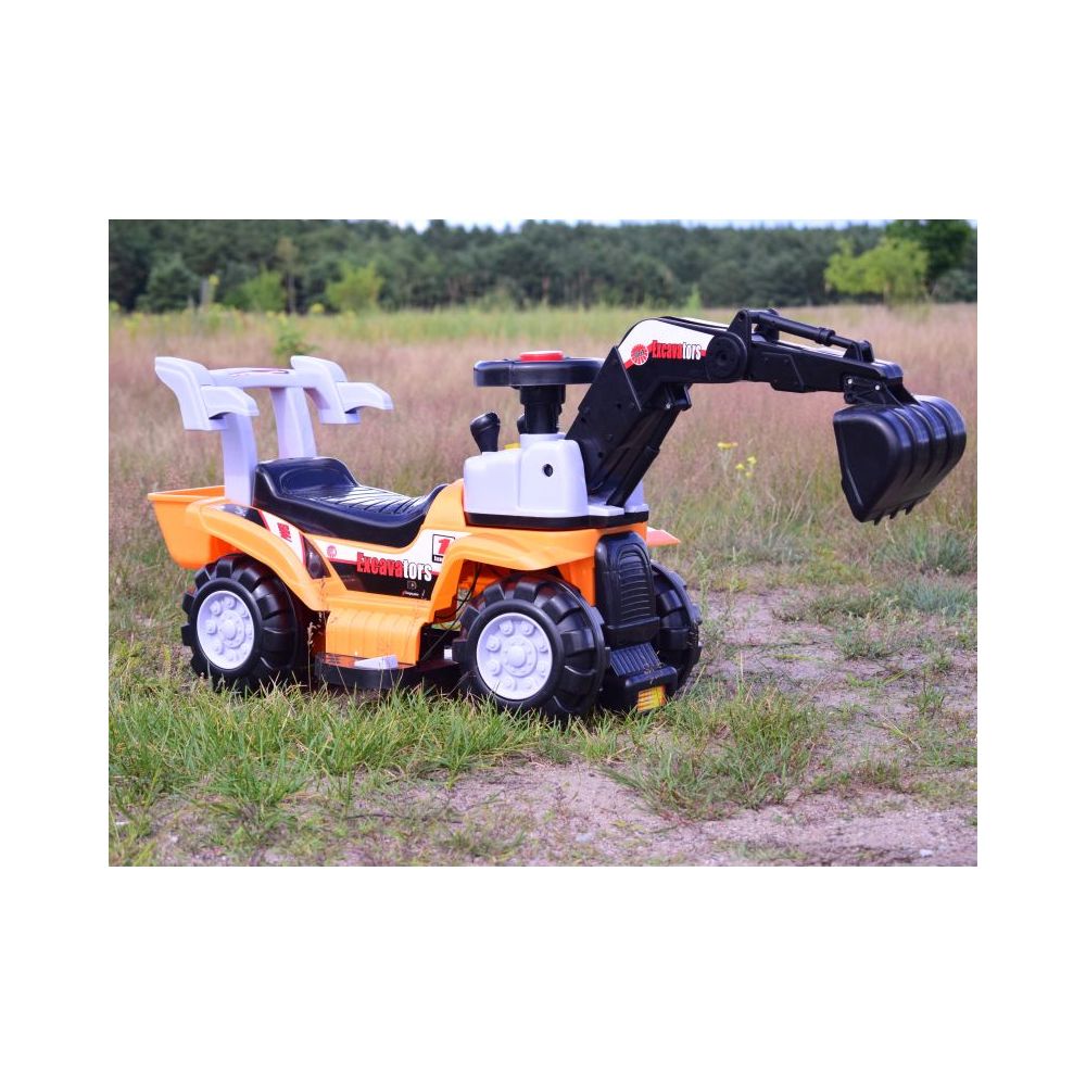 PIRMASIS AKUMULIATORINIS EKSKAVATORIUS, TRANSPORTO PRIEMONĖ, ŽAIDIMINĖ MAŠINĖ / YW1288