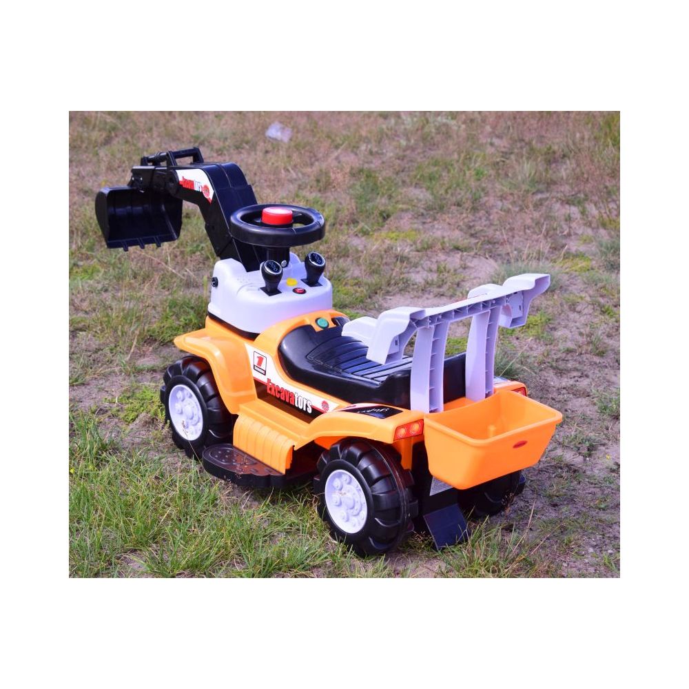 PIRMASIS AKUMULIATORINIS EKSKAVATORIUS, TRANSPORTO PRIEMONĖ, ŽAIDIMINĖ MAŠINĖ / YW1288