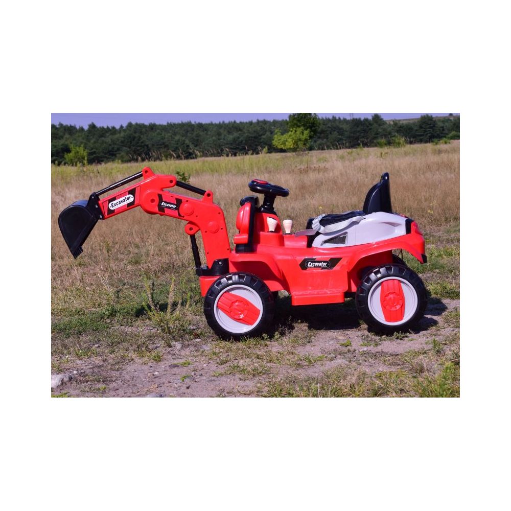 WIELKA KOPARKA Z PILOTEM, PEŁNA OPCJA, RUCHOMA ŁYŻKA, /YW1988