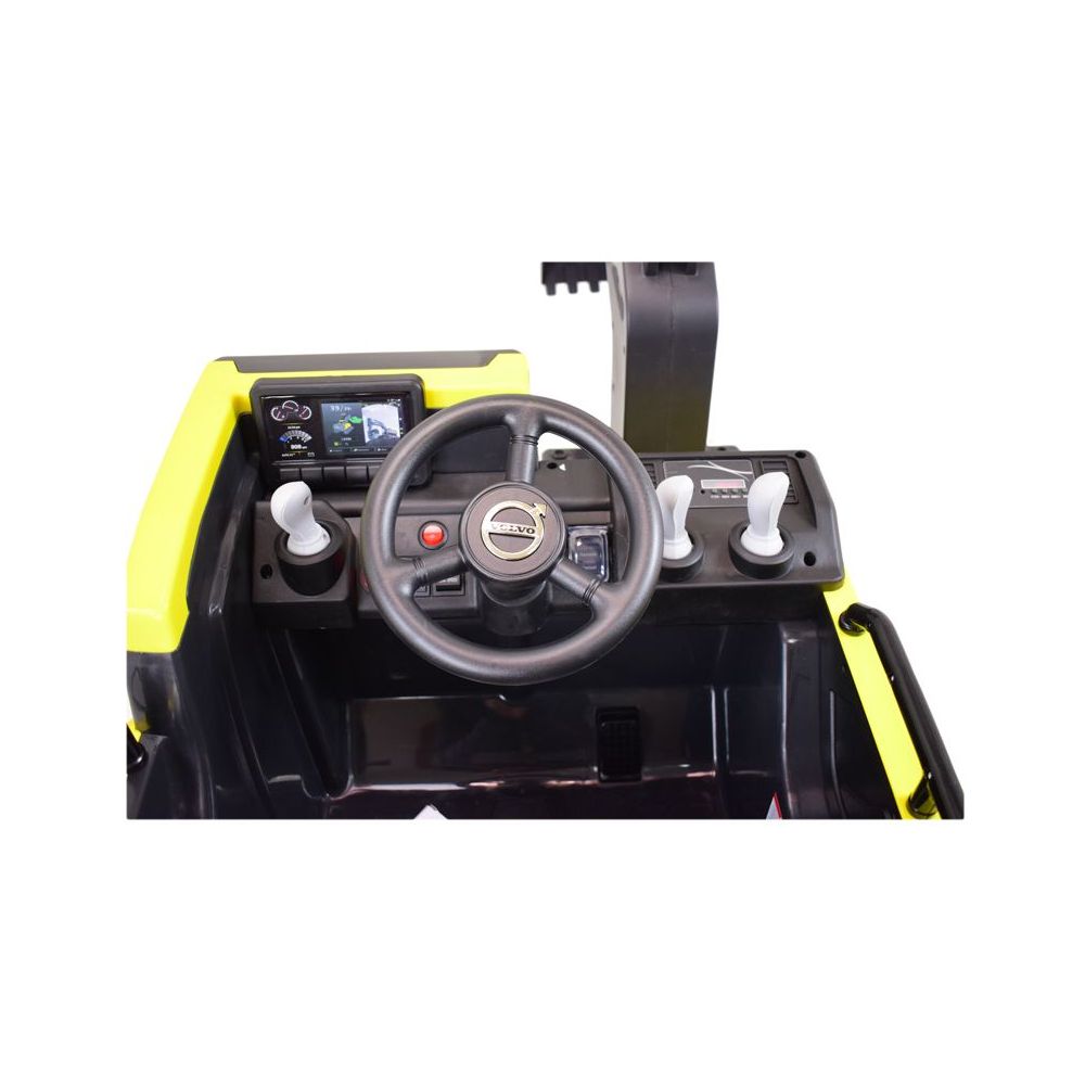 MEGA KOPARKA NA AKUMULATOR VOLVO, PEŁNA ELEKTRYKA, PILOT + 2 BASENY Z PIŁKAMI/DK-VE888(E)