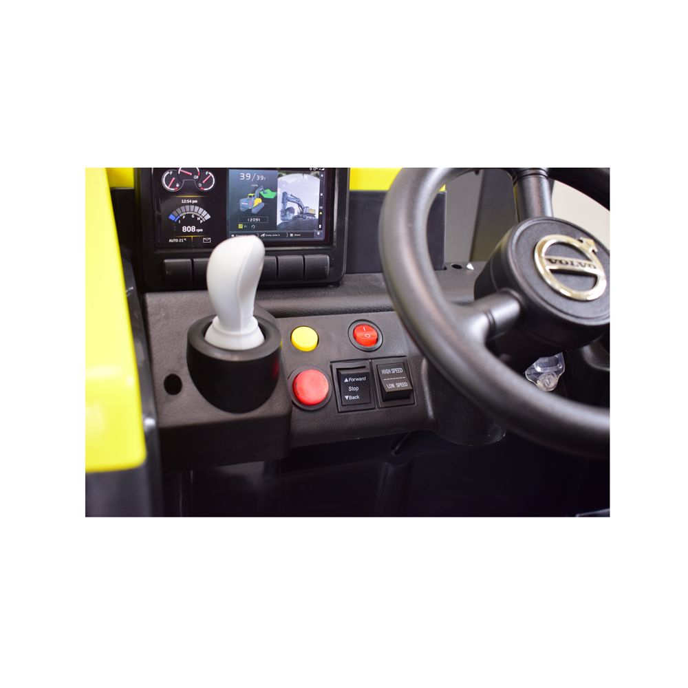 MEGA KOPARKA NA AKUMULATOR VOLVO, PEŁNA ELEKTRYKA, PILOT + 2 BASENY Z PIŁKAMI/DK-VE888(E)