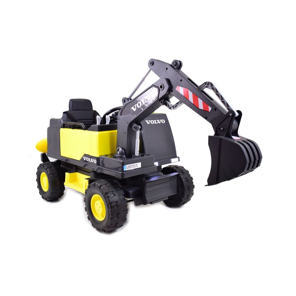 MEGA KOPARKA NA AKUMULATOR VOLVO, PEŁNA ELEKTRYKA, PILOT + 2 BASENY Z PIŁKAMI/DK-VE888(E)