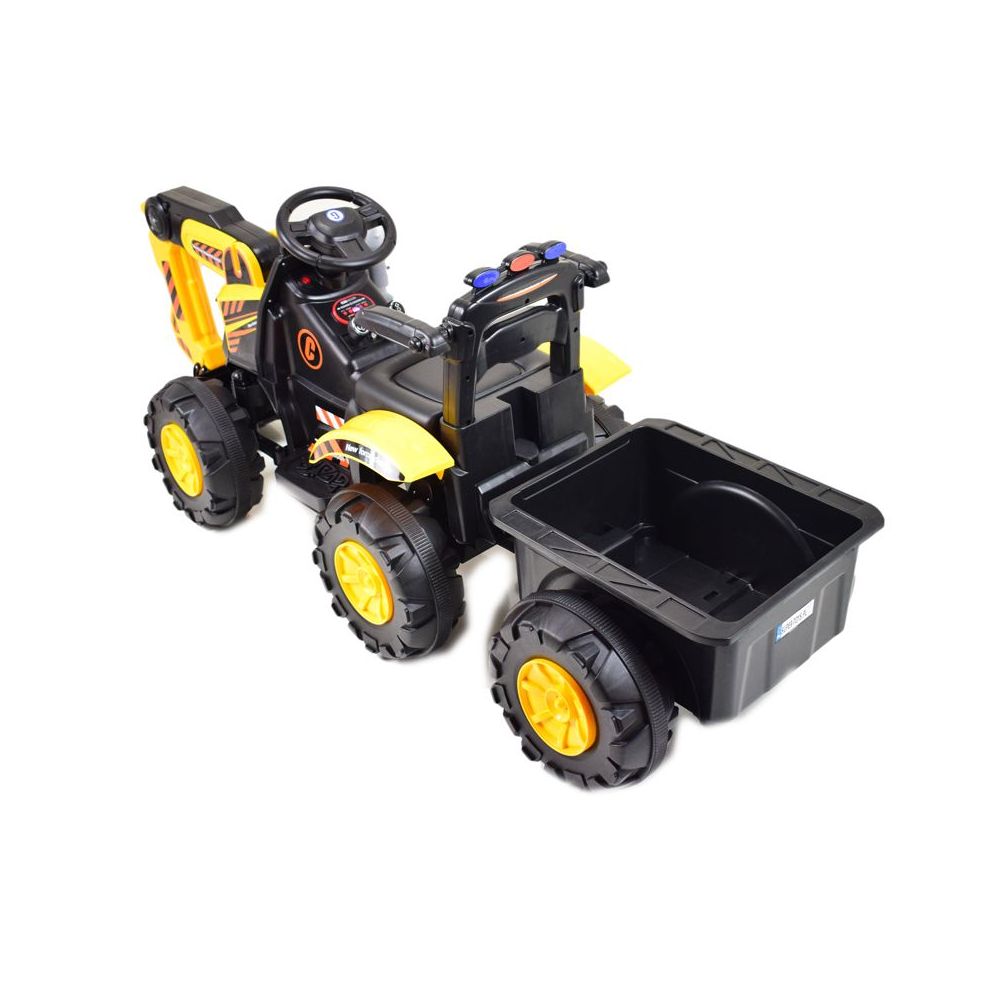 TRAKTOR, KOPARKA NA AKUMULATOR+PRZYCZEPA,PILOT /HT9158