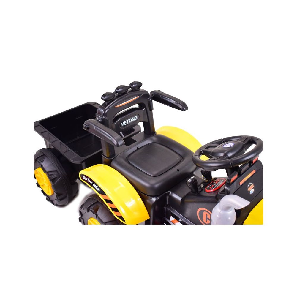 TRAKTOR, KOPARKA NA AKUMULATOR+PRZYCZEPA,PILOT /HT9158