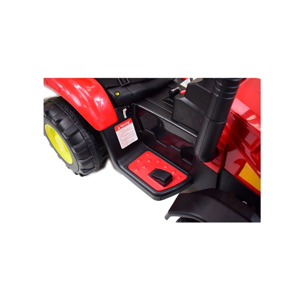 MEGA TRAKTOR NA AKUMULATOR Z PRZYCZEPĄ. MIĘKKIE SIEDZENIE, PILOT, /HL3388