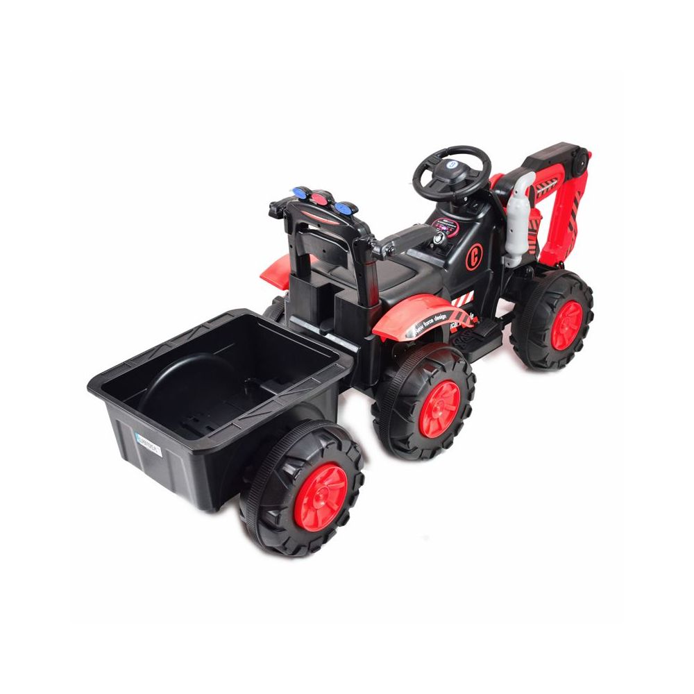 TRAKTOR, KOPARKA NA AKUMULATOR+PRZYCZEPA,PILOT /HT9158