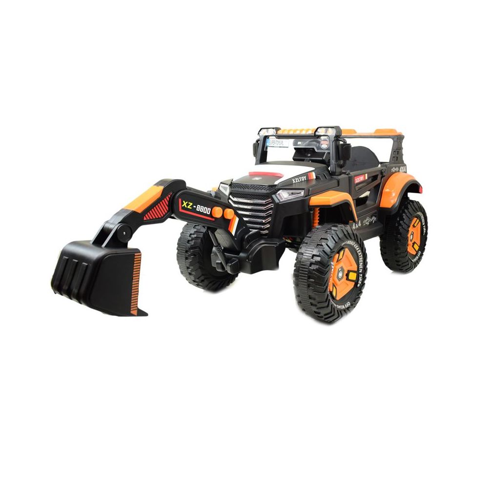 WIELKI JEEP, KOPARKA NA AKUMULATOR 4X4 Z PILOTEM/XZ-1158