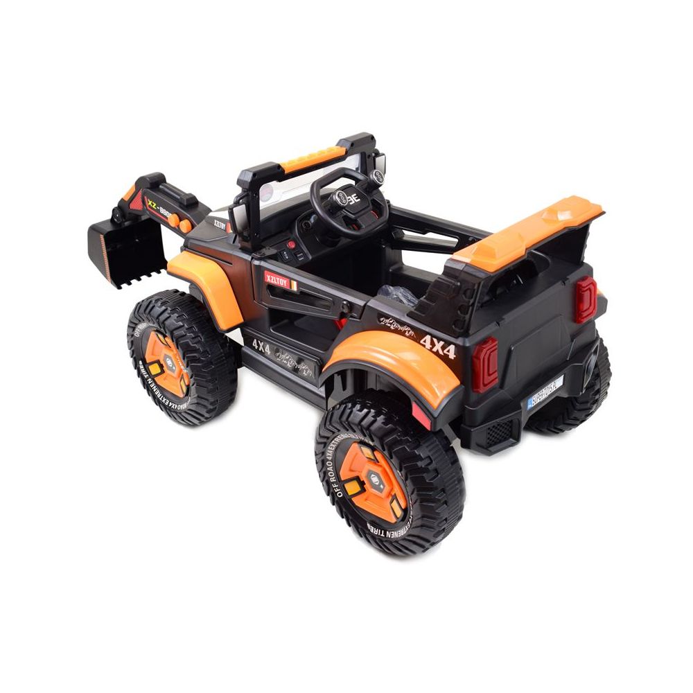 WIELKI JEEP, KOPARKA NA AKUMULATOR 4X4 Z PILOTEM/XZ-1158