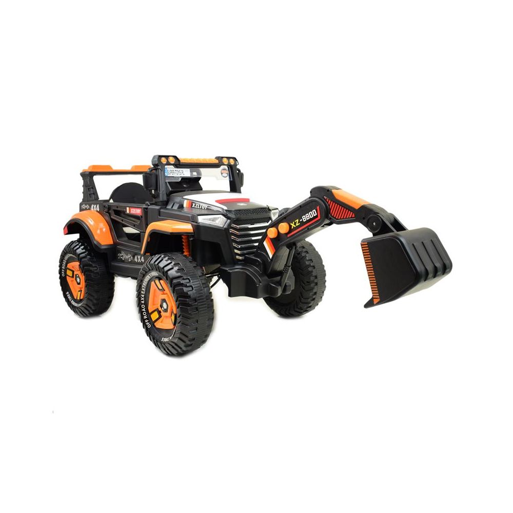 WIELKI JEEP, KOPARKA NA AKUMULATOR 4X4 Z PILOTEM/XZ-1158