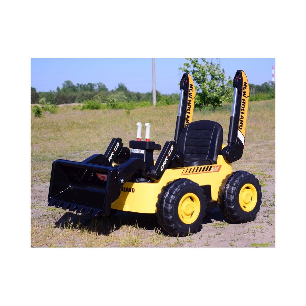 WIELKI SPYCHACZ - LOADER NEW HOLLAND NA AKUMULATOR, PILOT/XMX626