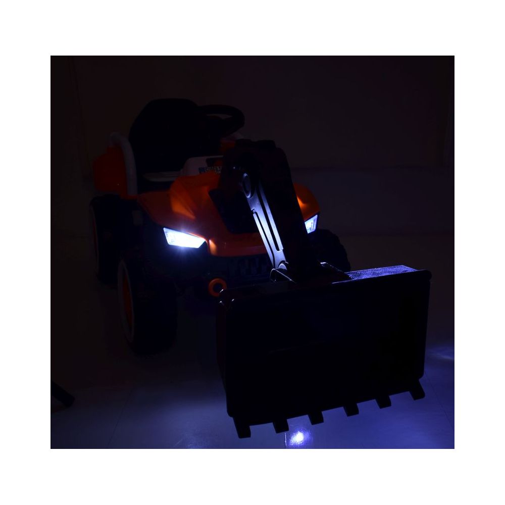 WIELKA ŁADOWARKA, SPYCHACZ NA AKUMULATOR Z PILOTEM,/XZ7189