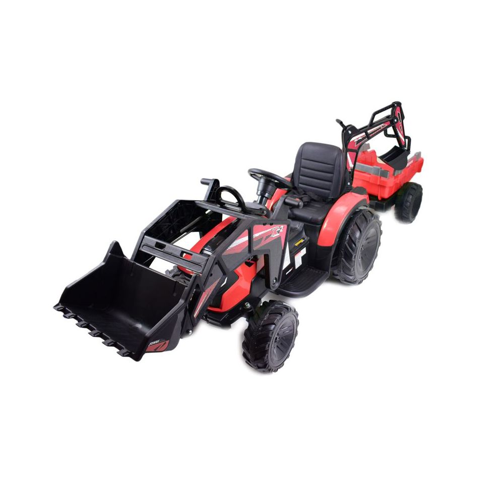 MEGA TRAKTOR Z ŁADOWARKĄ,KOPARKĄ, PRZYCZEPĄ SUPER-MOC OLBRZYMI/2068-12V