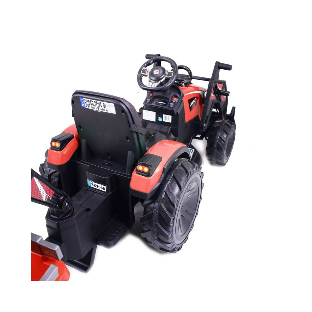 MEGA TRAKTOR Z ŁADOWARKĄ,KOPARKĄ, PRZYCZEPĄ SUPER-MOC OLBRZYMI/2068-12V