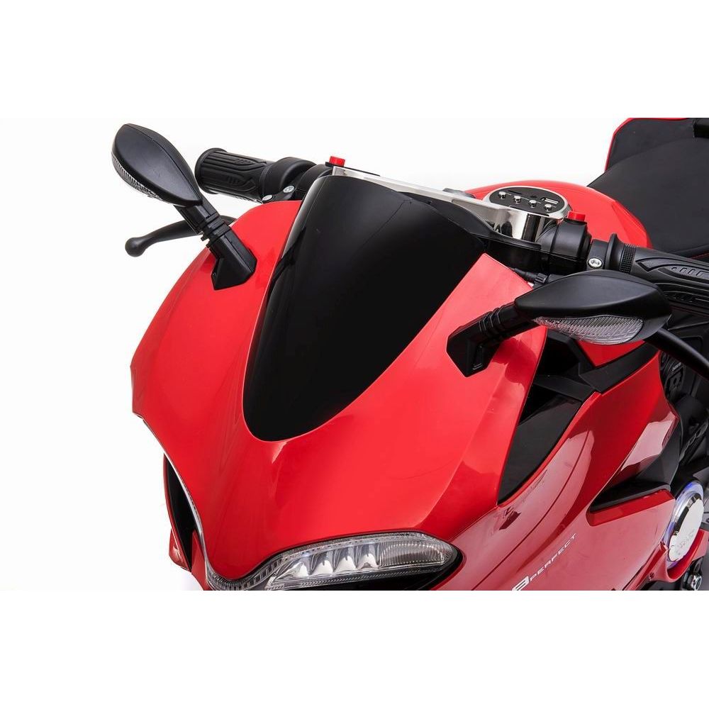 DIDELIS MOTOCIKLAS „PERFECT“ SU LAISVU STARTU, 250 VATŲ, GRANDINĖ, DISKINIAI STABDYMAI, MINKŠTI RATAI / SX1629-24V