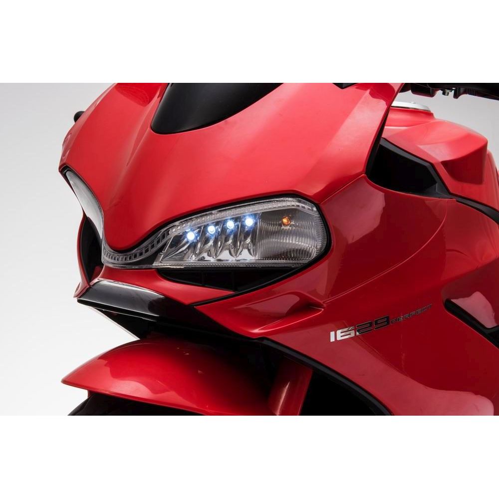 DIDELIS MOTOCIKLAS „PERFECT“ SU LAISVU STARTU, 250 VATŲ, GRANDINĖ, DISKINIAI STABDYMAI, MINKŠTI RATAI / SX1629-24V