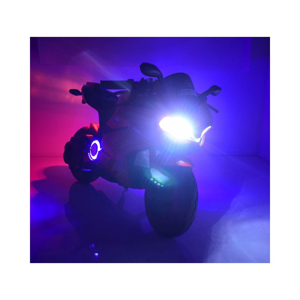 DIDELIS MOTOCIKLAS „PERFECT“ SU LAISVU STARTU, 250 VATŲ, GRANDINĖ, DISKINIAI STABDYMAI, MINKŠTI RATAI / SX1629-24V