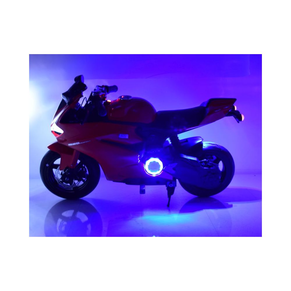 DIDELIS MOTOCIKLAS „PERFECT“ SU LAISVU STARTU, 250 VATŲ, GRANDINĖ, DISKINIAI STABDYMAI, MINKŠTI RATAI / SX1629-24V