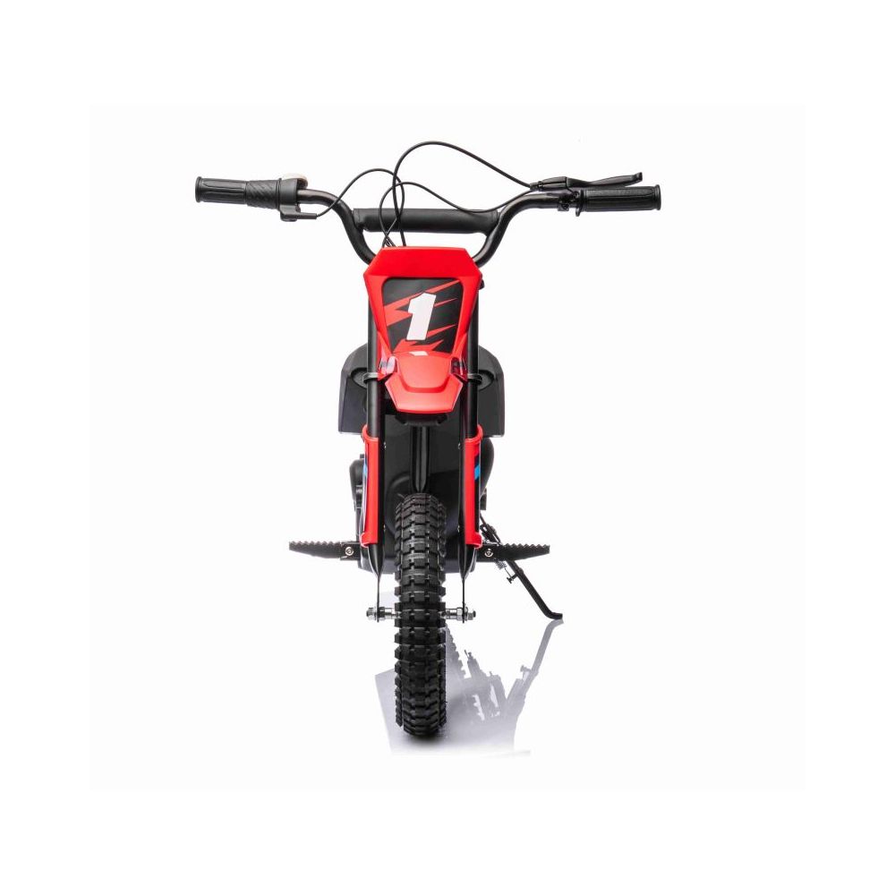 DIDELIS KROSO MOTOCIKLAS „RACE WOLNY START“, 250 VATŲ, GRANDINĖ, DISKINIAI STABDŽIAI, PRIEPUČIAMI RATAI / BDM-0952-24
