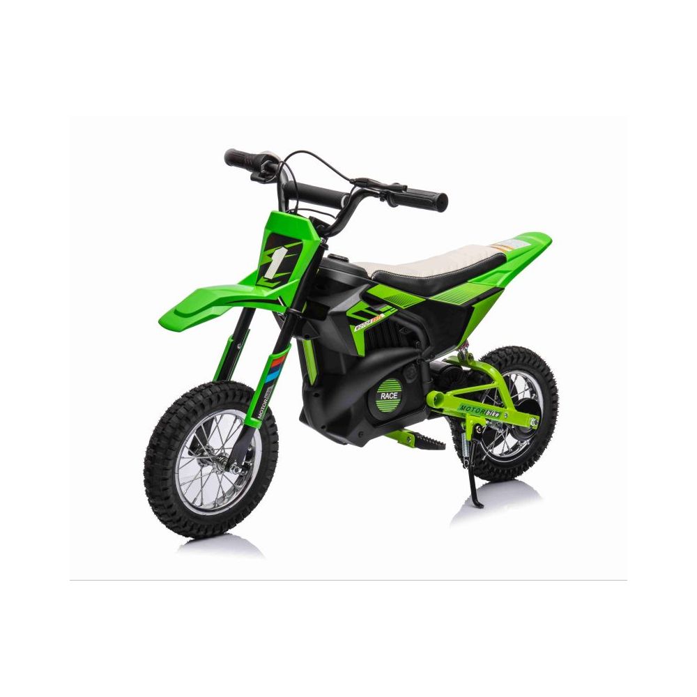 DIDELIS MOTOKROSO MOTOCIKLAS SU Laisvu startu, 250 vatų, grandinė, diskiniai stabdžiai, pripučiamos padangos / BDM-0952-24